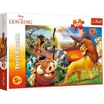 Puzzle 100 elementów - Król Lew, Przygody Simby