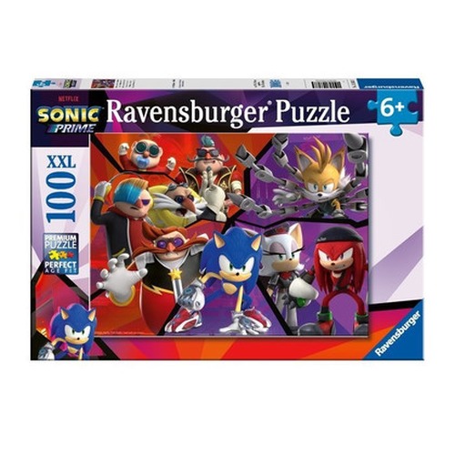 Puzzle 100 elementów Sonic Prime