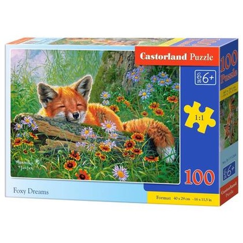 Puzzle 100 Foxy Dreams CASTOR