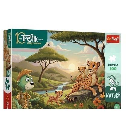 Puzzle 100 Gepardy TREFL