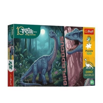 Puzzle 100 Inspired By Dino World TREFL