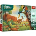 Puzzle 100 Inspired By Nature Koala i kangury Rodzina Treflików 16594