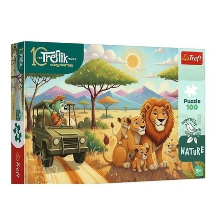 Puzzle 100 Inspired By Nature - Lwy TREFL
