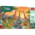 Puzzle 100 Inspired By Nature Wesoła ferajna TREFL