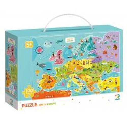 Puzzle 100 Mapa Europy