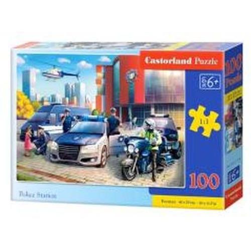 Puzzle 100 Police Station CASTOR