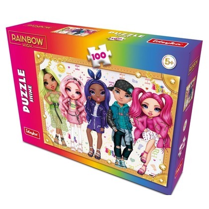 Puzzle 100 Rainbow High Shine