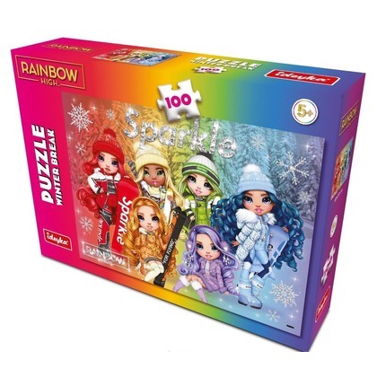 Puzzle 100 Rainbow High Winter Break