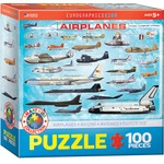 Puzzle 100 Smartkids Airplanes 6100-0086