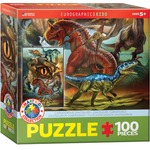 Puzzle 100 Smartkids Carnivorous Dinosaurs 6100-0359