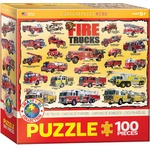 Puzzle 100 Smartkids Fire Trucks 6100-0239