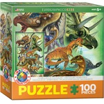 Puzzle 100 Smartkids Herbivorous Dinosaurs 6100-0360