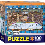 Puzzle 100 Spot&Find Hockey 6100-0475