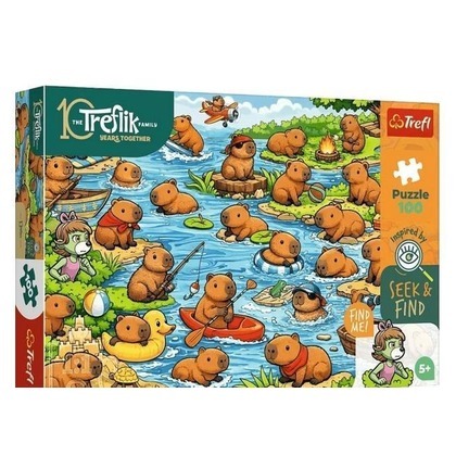 Puzzle 100 Trefliki - Kapibary TREFL
