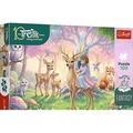 Puzzle 100 Zwierzęta z magicznego lasu TREFL