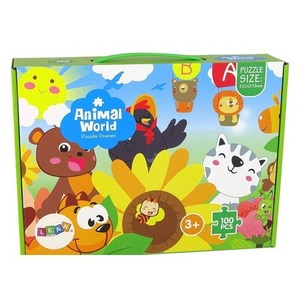 Puzzle 100 Zwierzątka