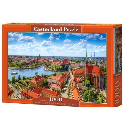 Puzzle 1000 Aearial View Of Wroclaw Poland