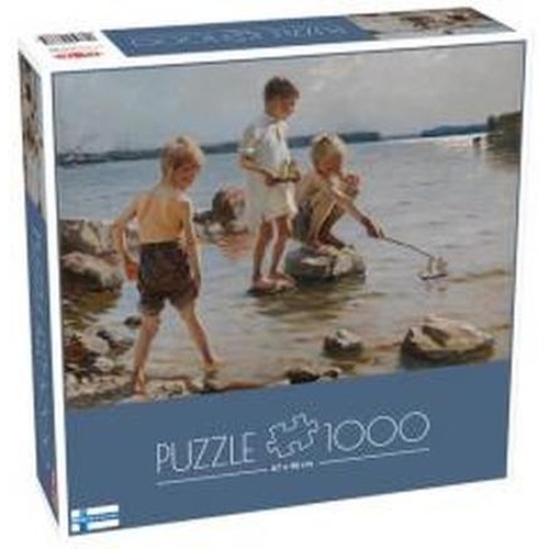 Puzzle 1000 A.Edelfelt, Leikkivia
