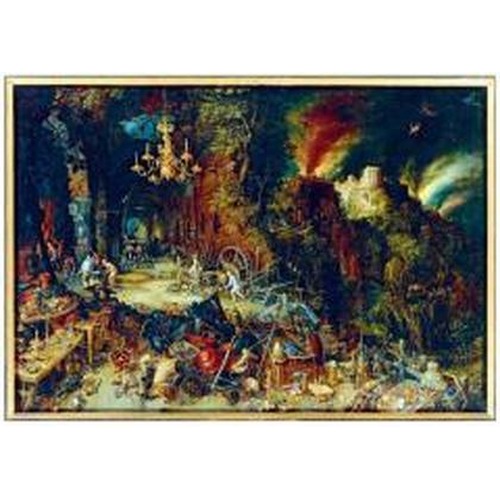 Puzzle 1000 Alegoria ognia,Brueghel