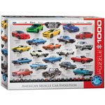 Puzzle 1000 American Muscle Car Evolution 6000-0682