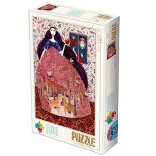 Puzzle 1000 Andrea Kurti, Królowa śniegu