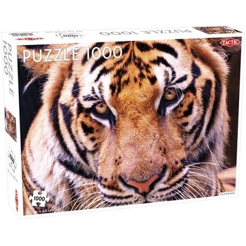 Puzzle 1000 Animals Tiger Portrait