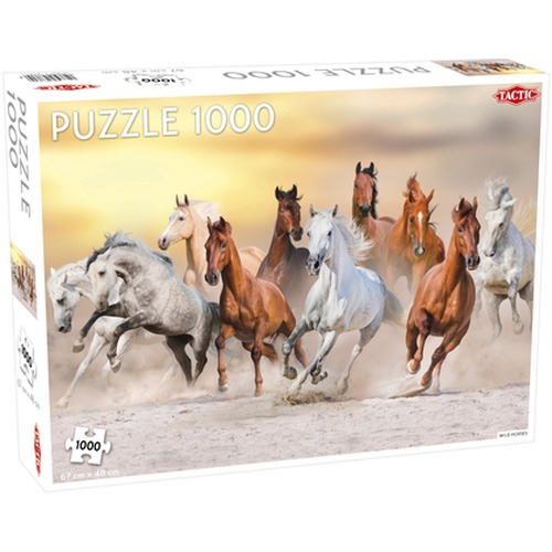 Puzzle 1000 Animals Wild Horses
