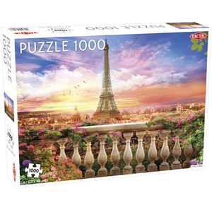 Puzzle 1000 Around the World Eiffel Tower Paris