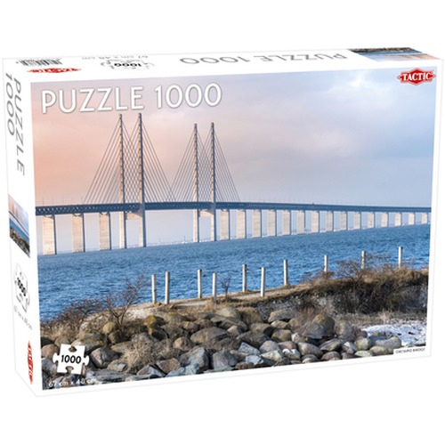 Puzzle 1000 Around the World Northern Stars Öresund Bridge