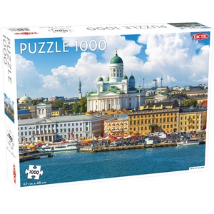 Puzzle 1000 Around the World Northern Stars View of Helsinki