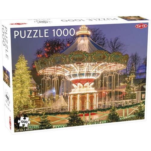 Puzzle 1000 Around the World Nothern Stars Copenhagen Tivoli