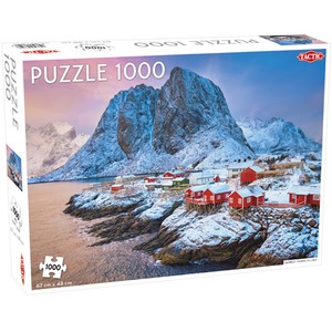 Puzzle 1000 Around the World Nothern Stars Hamnoy Fishing Village