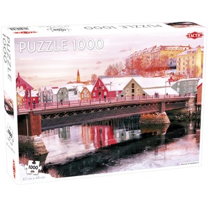Puzzle 1000 Around the World Nothern Stars Nidelva in Trondheim