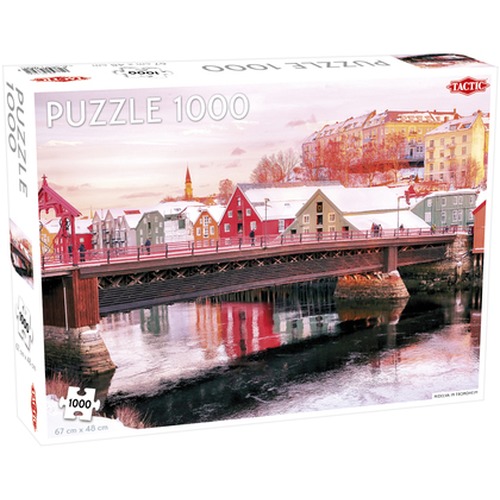 Puzzle 1000 Around the World Nothern Stars Nidelva in Trondheim