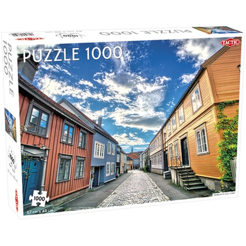 Puzzle 1000 Around the World Nothern Stars Trondheim Old Town