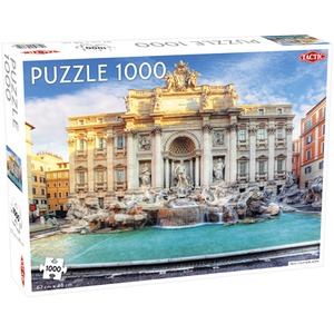 Puzzle 1000 Around the World Trevi Fountain Rome