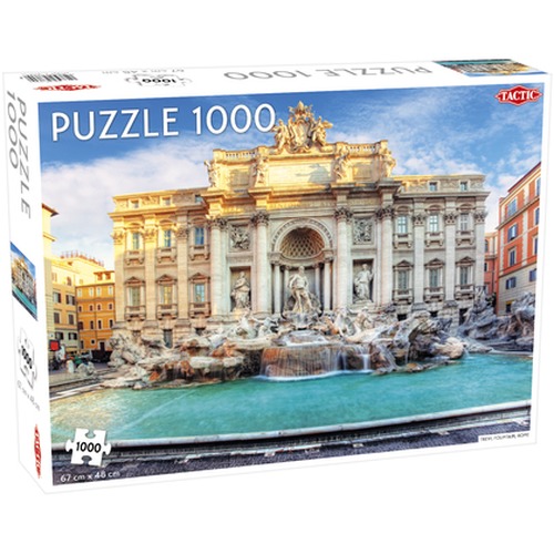Puzzle 1000 Around the World Trevi Fountain Rome
