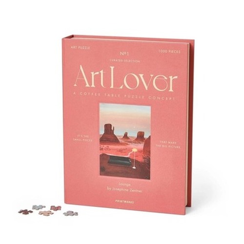 Puzzle 1000 Art Lover Book - Lounge