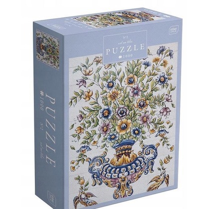 Puzzle 1000 Art on Tiles 2 Vase of Blooms