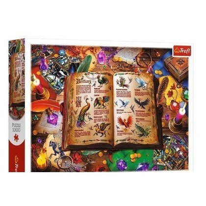 Puzzle 1000 Atlas fantastycznych ptaków TREFL