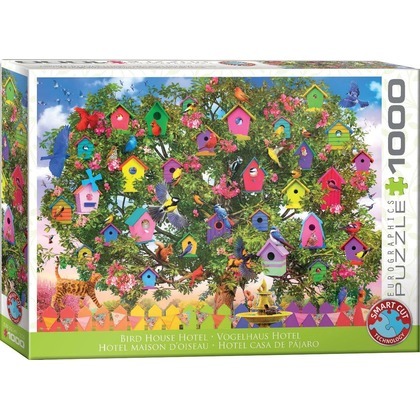 Puzzle 1000 Bird House Hotel by Olena 6000-6011