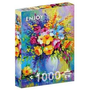 Puzzle 1000 Bukiet letnich kwiatów