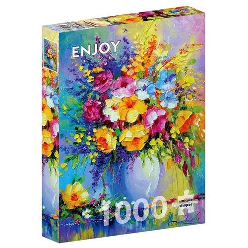 Puzzle 1000 Bukiet letnich kwiatów