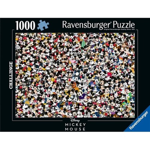 Puzzle 1000 Challenge. Myszka Miki