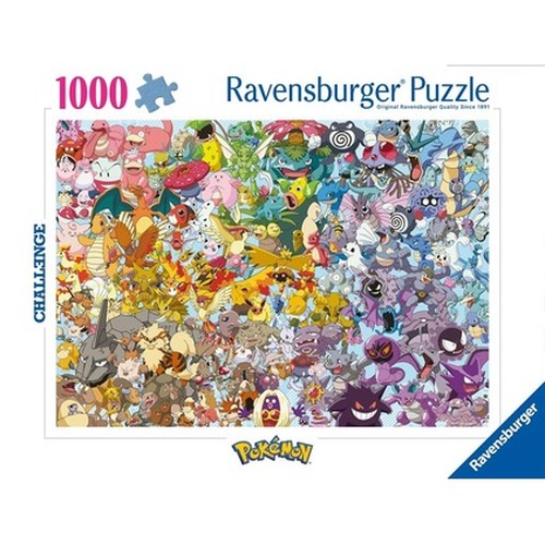 Puzzle 1000 Challenge. Pokemon