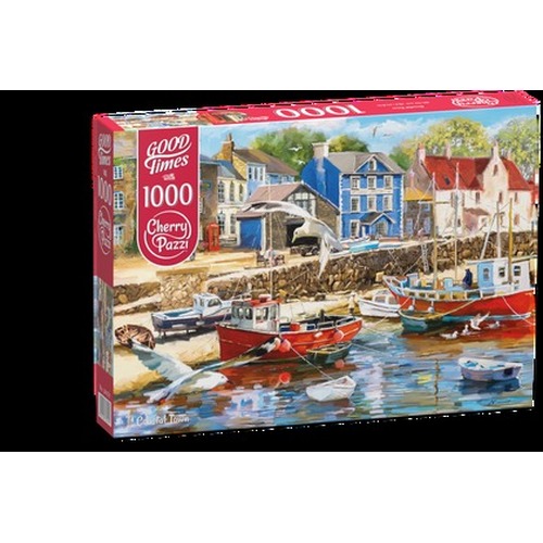 Puzzle 1000 Cherry Pazzi Coastal Town