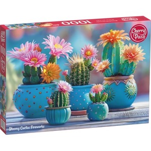 Puzzle 1000 CherryPazzi  Bloomy Cactus Fireworks 30868