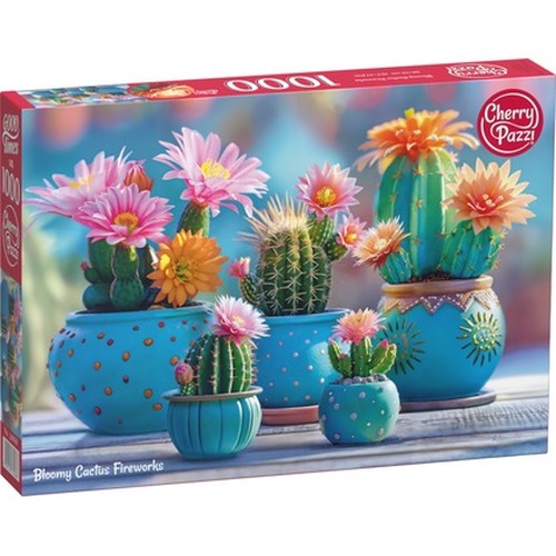 Puzzle 1000 CherryPazzi  Bloomy Cactus Fireworks 30868