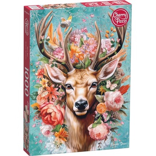 Puzzle 1000 CherryPazzi Flower Deer 30752