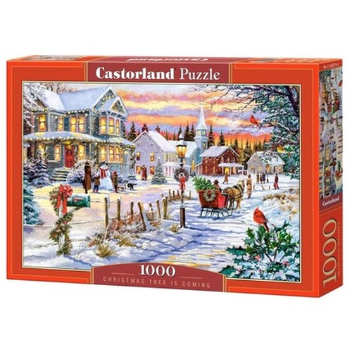 Puzzle 1000 Christmas Tree is Coming CASTOR